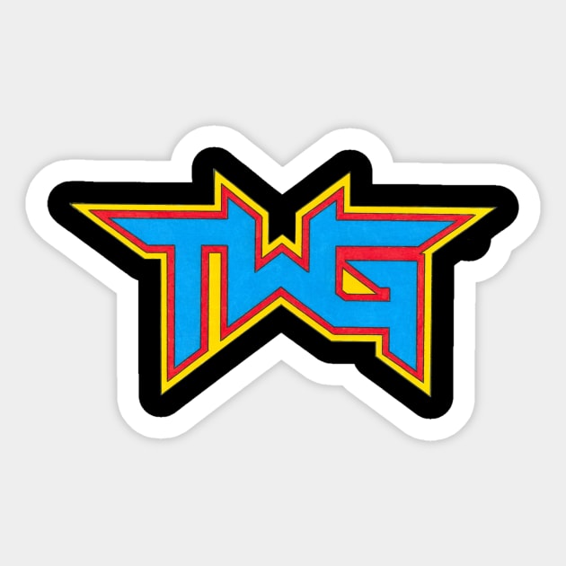 TWG TEE-DUB-GEE-Shirt Sticker by Stolencheese